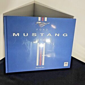 Official Licensed Product Ford Mustang 60 Years Hardcover Table Book New Sealed